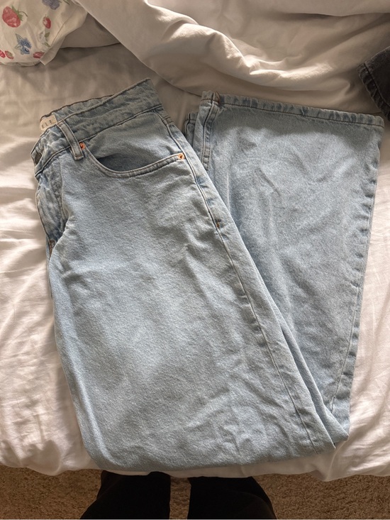 Motel Rocks Denim - Motel Rocks Roomy Extra Wide Low rise jeans